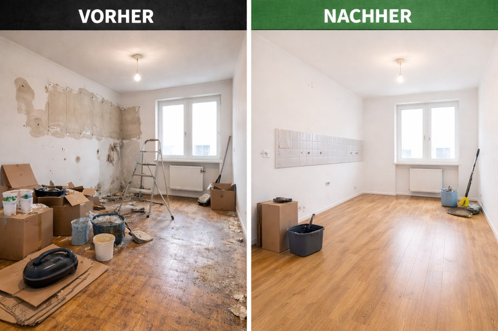 Vorher Nachher Renovierung